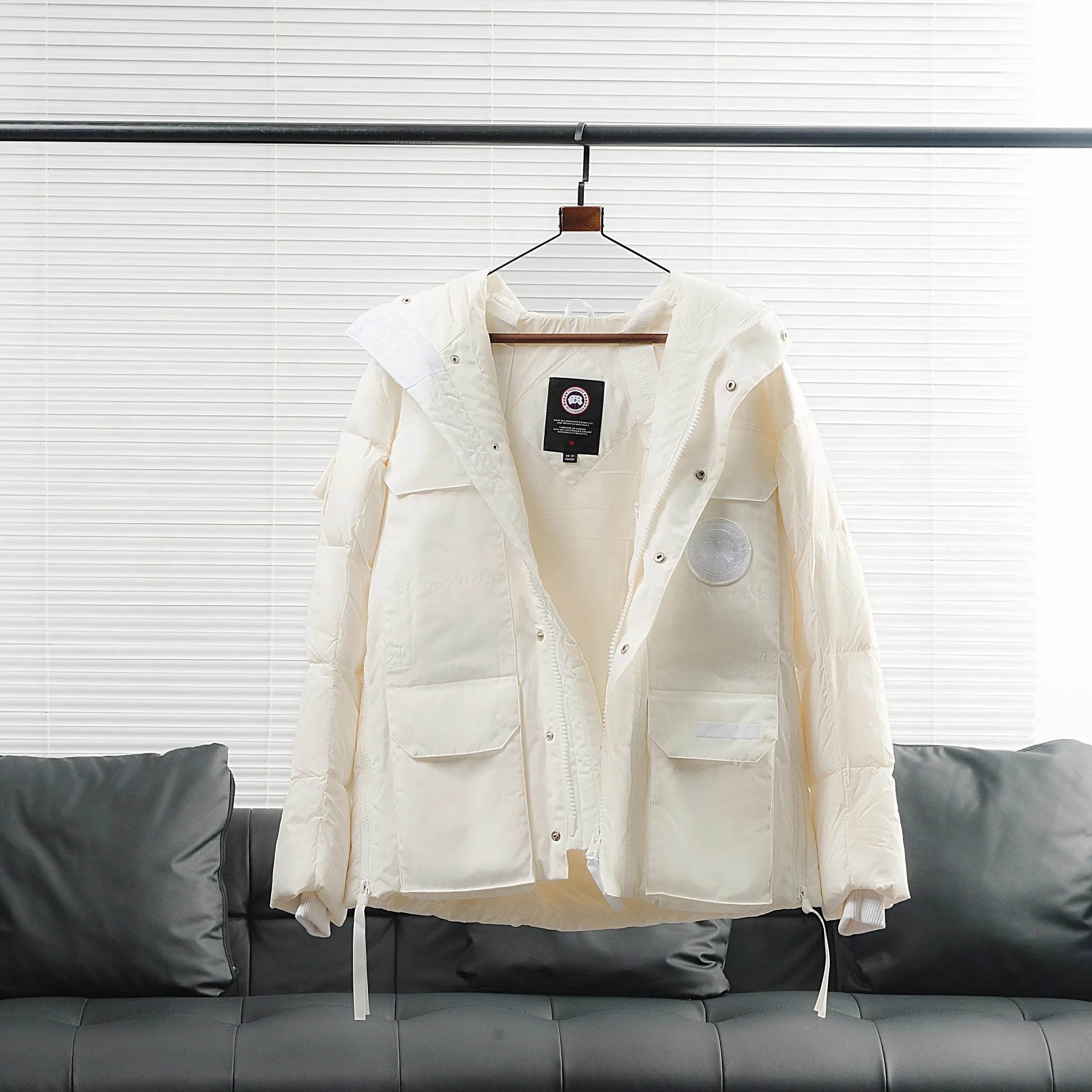 P1160 2058MW Paradigm Expedition Parka-WD Men's Pure White Size: XS S M L XL XXL.